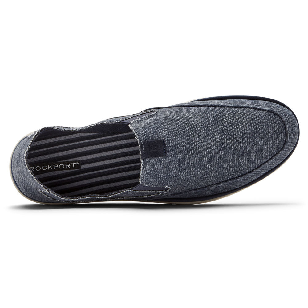 Rockport Singapore Mens Slip-On - Austyn Navy - BU9728536